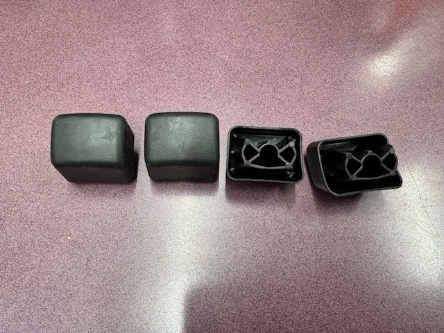 Thule End Caps Replacements (4-Pack) For Thule Square Load Bars! FREE SHIPPING!