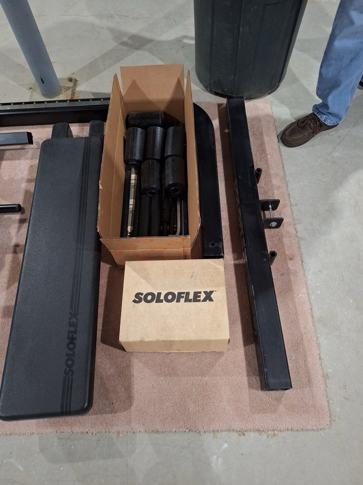 Complete Soloflex Machine System With All Attachments & 410 lb. Band Set