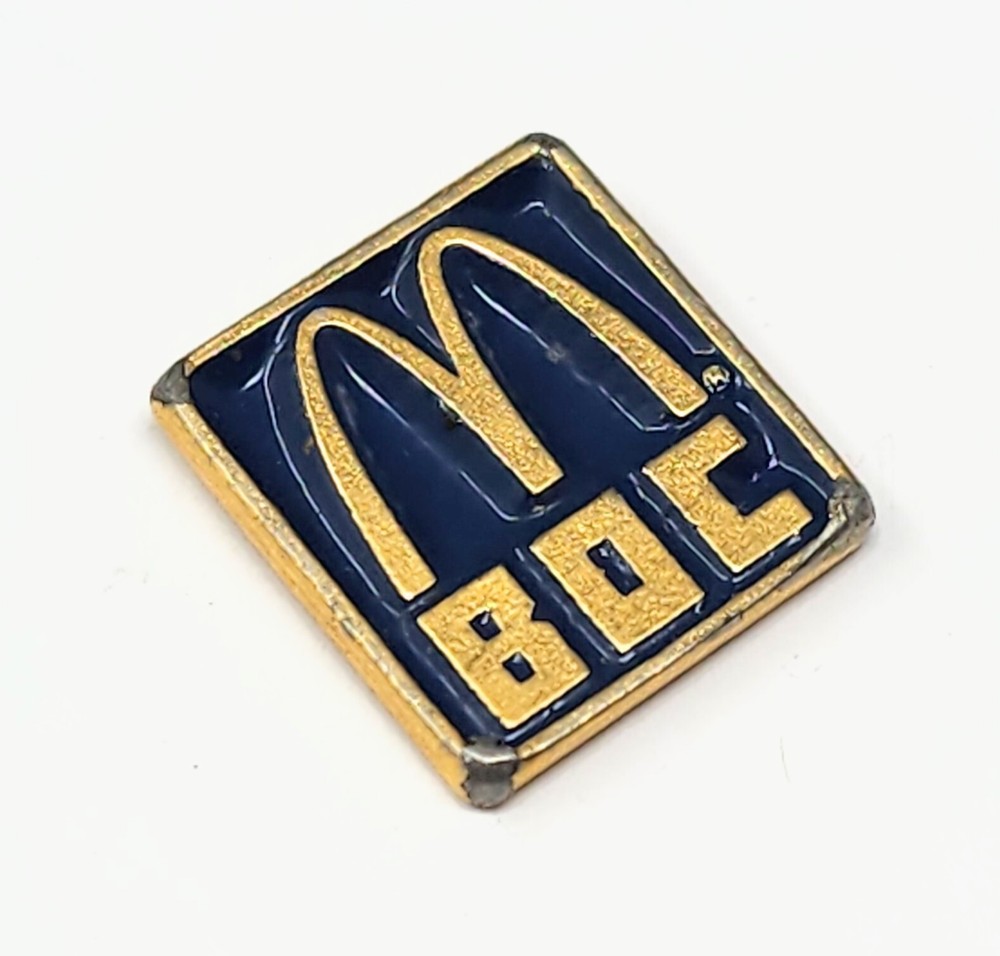 Vintage McDonald’s BOC Basic Operations Course Employee Tie Tack Lapel Pin