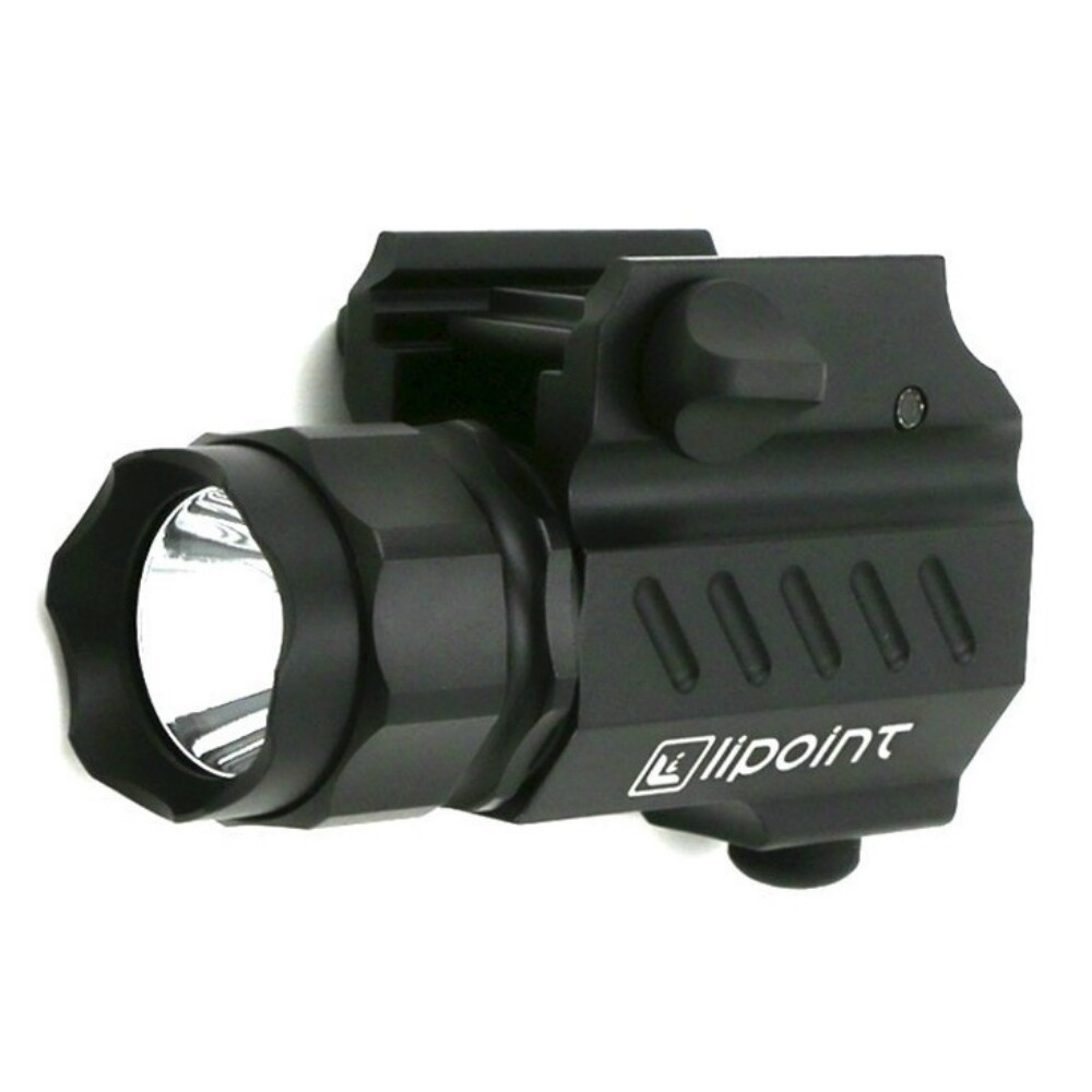 Lipoint Weaver/Picatinny Pistol Flashlight, NEW