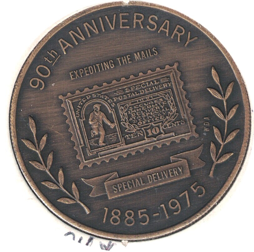 1885-1975 SPECIAL MAIL 90TH ANNIVERSARY