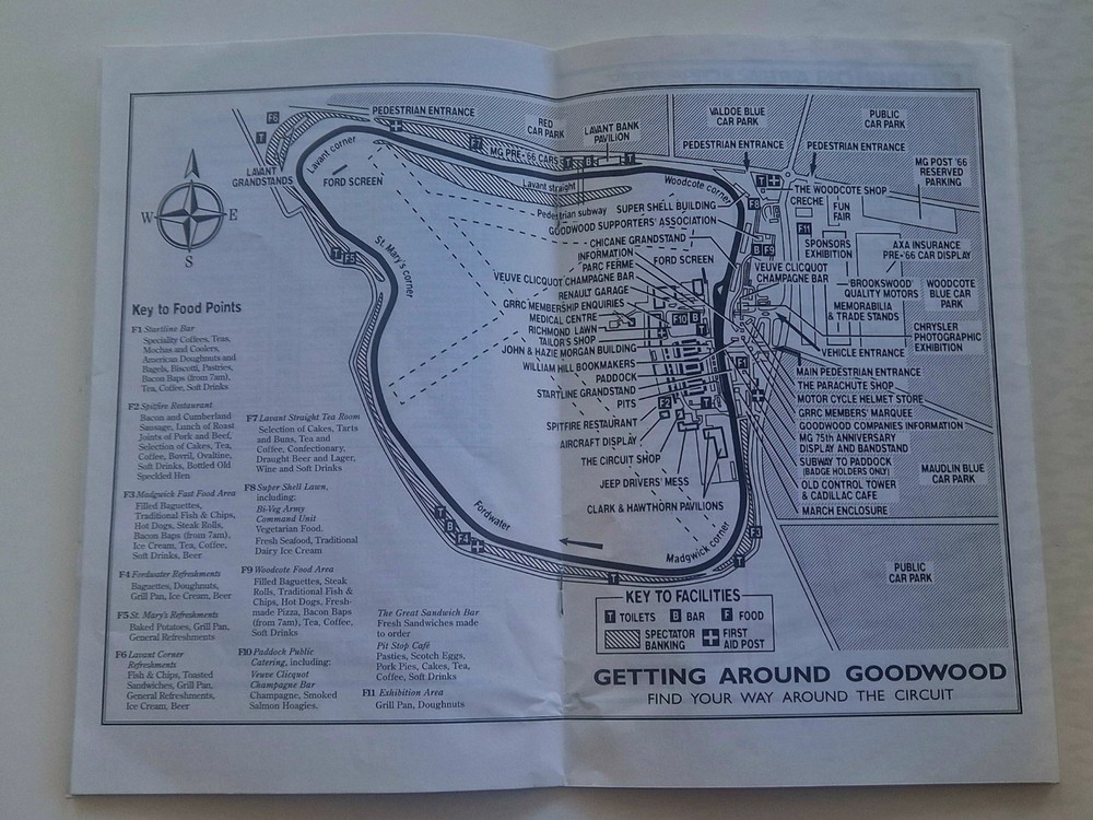 Goodwood Motor Circuit Revival Programme & Official Souvenir Programme Sept 1999