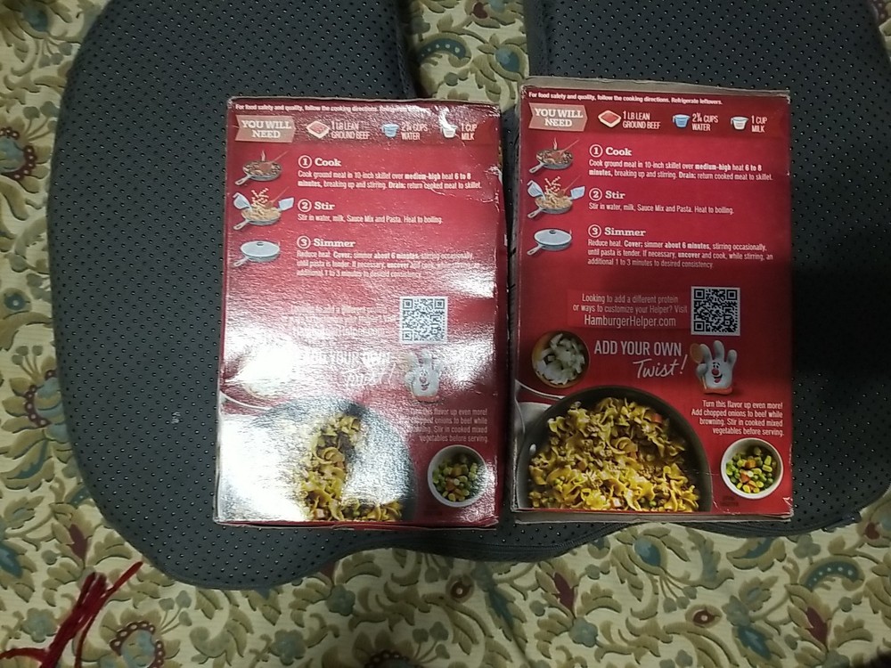 Hamburger Helper Beef Pasta Rich & Savory Sauce 2 Pack