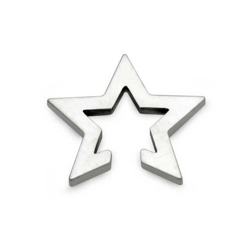 Dr MONROE Star Ear Cuff, Sterling Silver 925