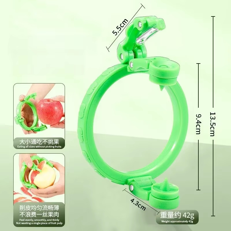 Fruit & Vegetable Tools Handheld Rotating Peeler for Apple Pear Kitchen Gadget F