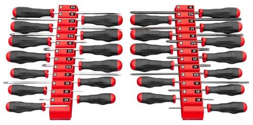 Screwdriver Pro - Modular Screwdriver Organizer for 26 Tools with Anti-Slip