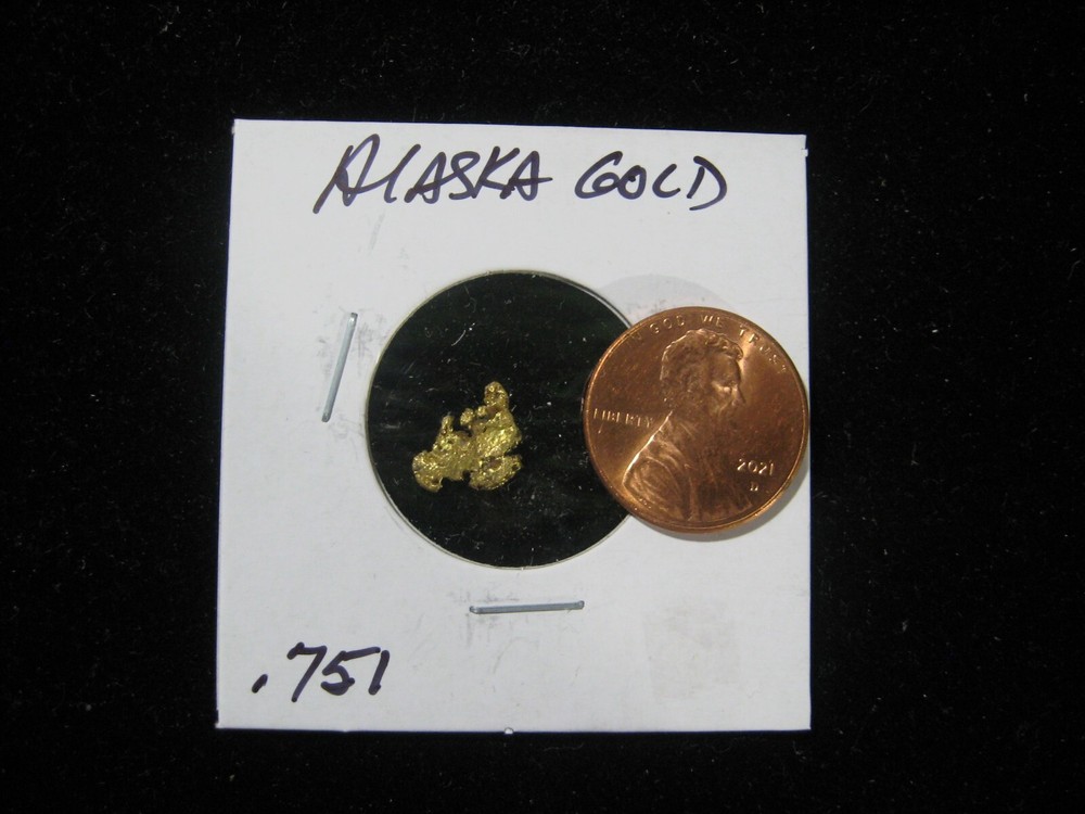 ALASKA GOLD NUGGET  .751 GRAM