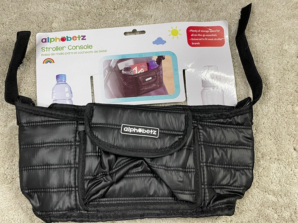 Alphabetz Stroller Console Black NEW Open