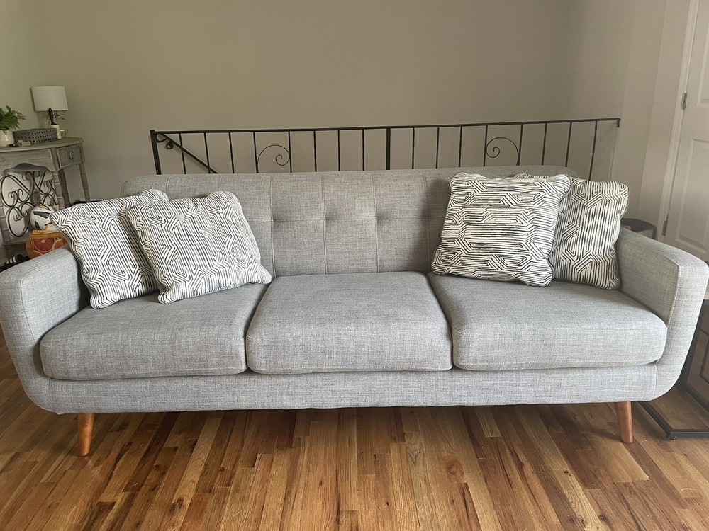 Grey couch / sofa