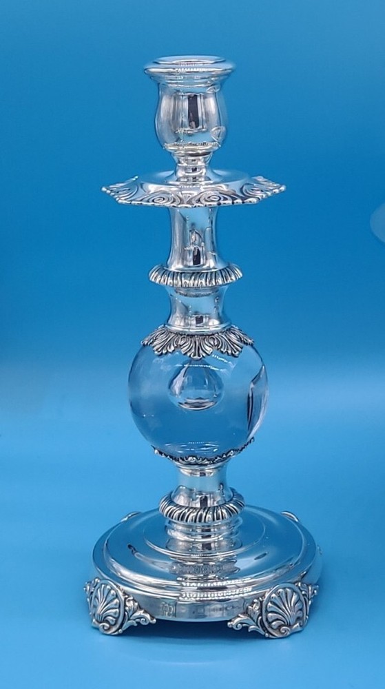 QUAKER SILVER CO. STIRLING CASTLE STERLING SILVER TABLE GARNITURE