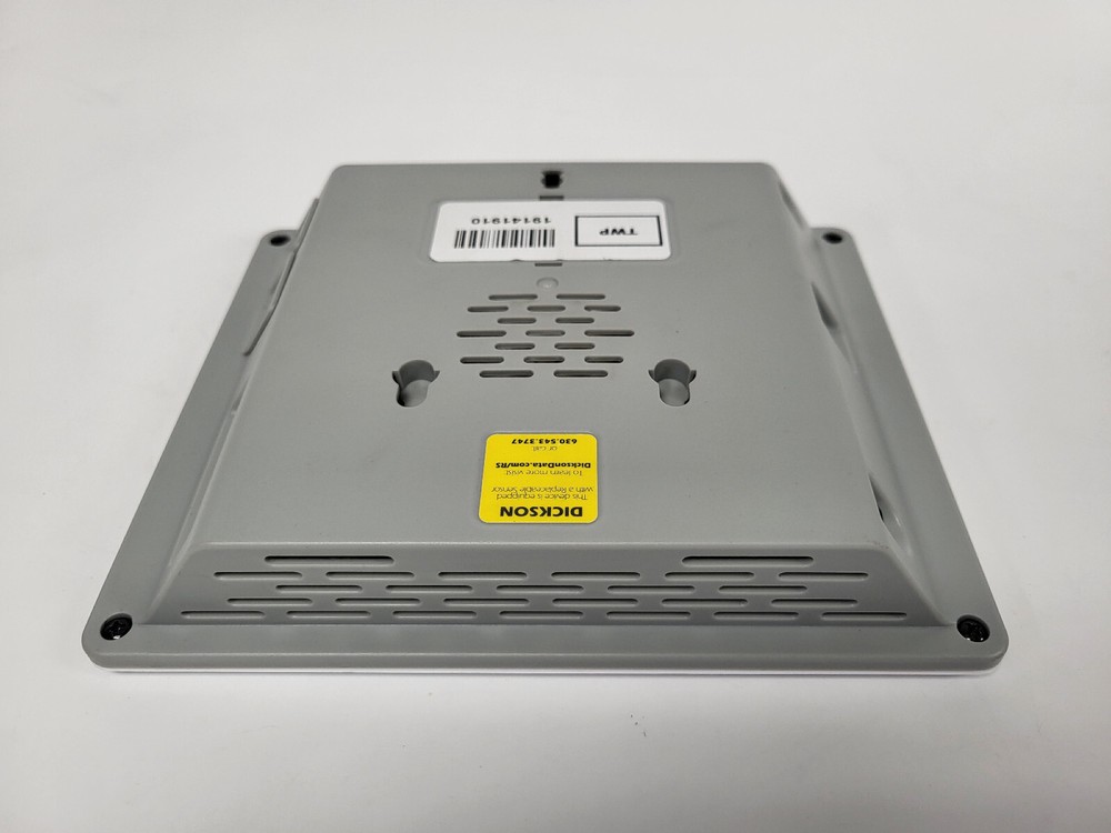 Dickson TWP DicksonOne Touch 8" Data Logger PoE w/RKTC2 Sensor Parts (Powers On)