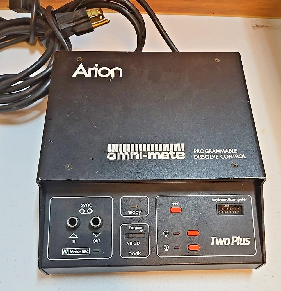 Set of Arion Programmable Dissolve Control Units