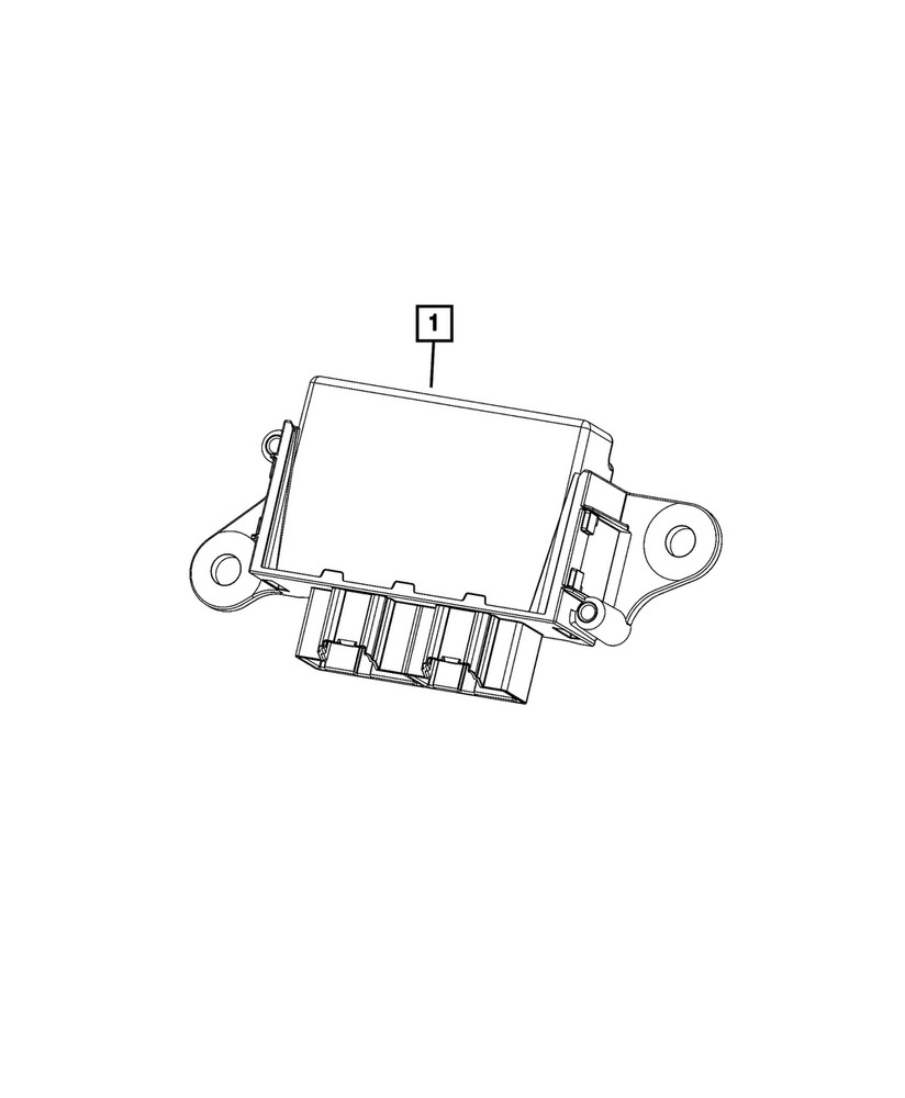 Genuine Mopar Park Assist Module 68375592AH