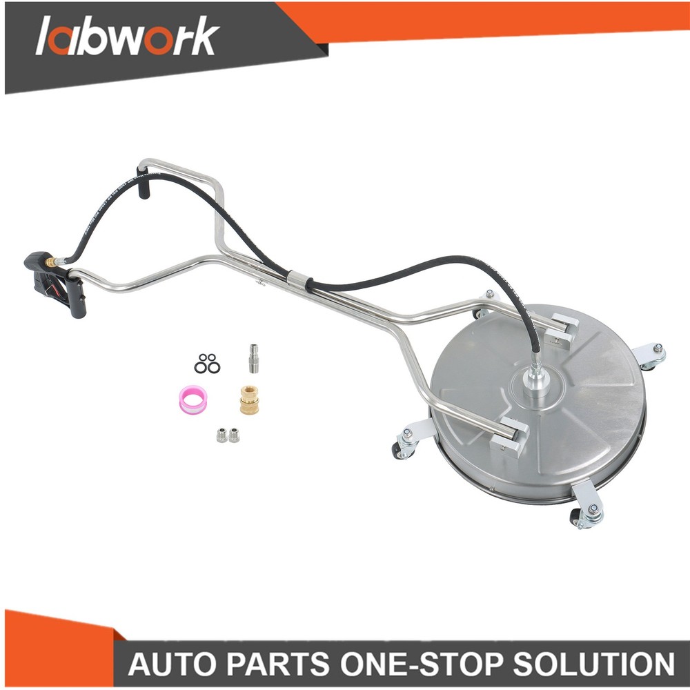 Labwork 18" Pressure Washer Surface Cleaner 6000PSI Dual Handle Quick Connect