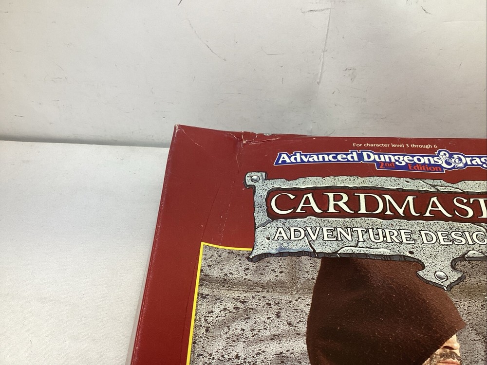 Advanced D&D 2E CARDMASTER ADVENTURE DESIGN DECK unverified if complete CM103019