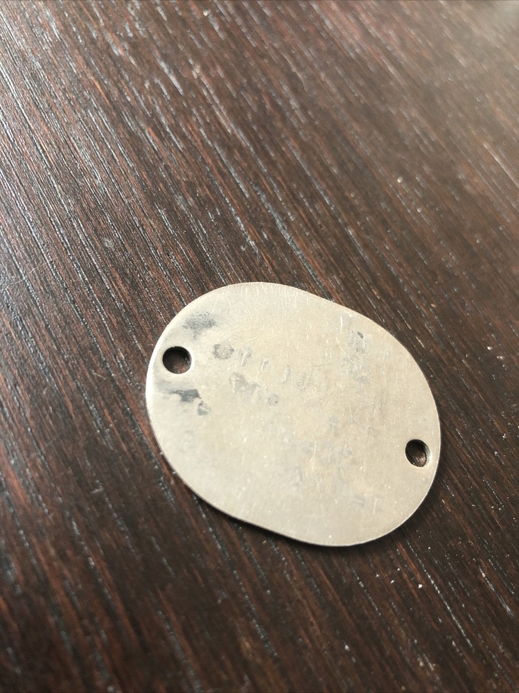 WWII 1942 USNR Navy Dog Tag