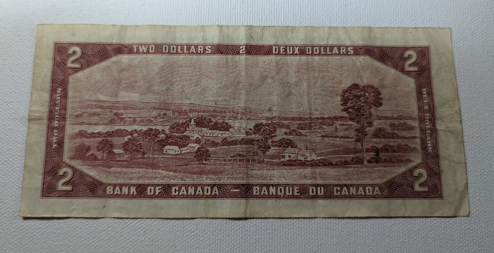 1954 CANADIAN - 2 dollar - CIRC