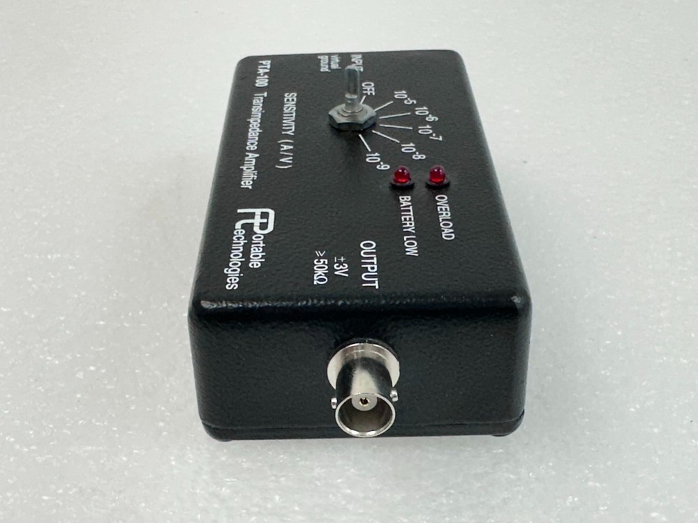 Portable Technologies PTA-100 Transimpedance Amplifier Low Current Photodiode 🚚