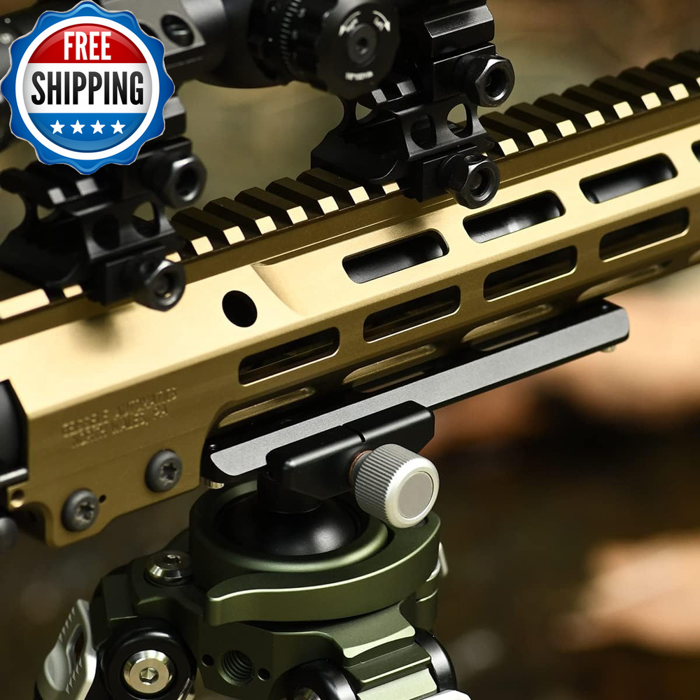 Arca Dovetail Rail for M-LOK System – Quick-Release Tripod Mount Adapter | Compa