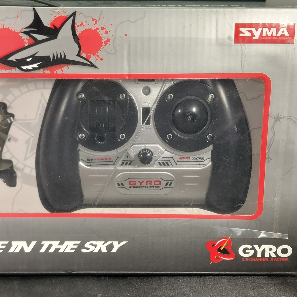Syma S109 Apache AH-64 Remote Control Helicopter Gyro System NEW!