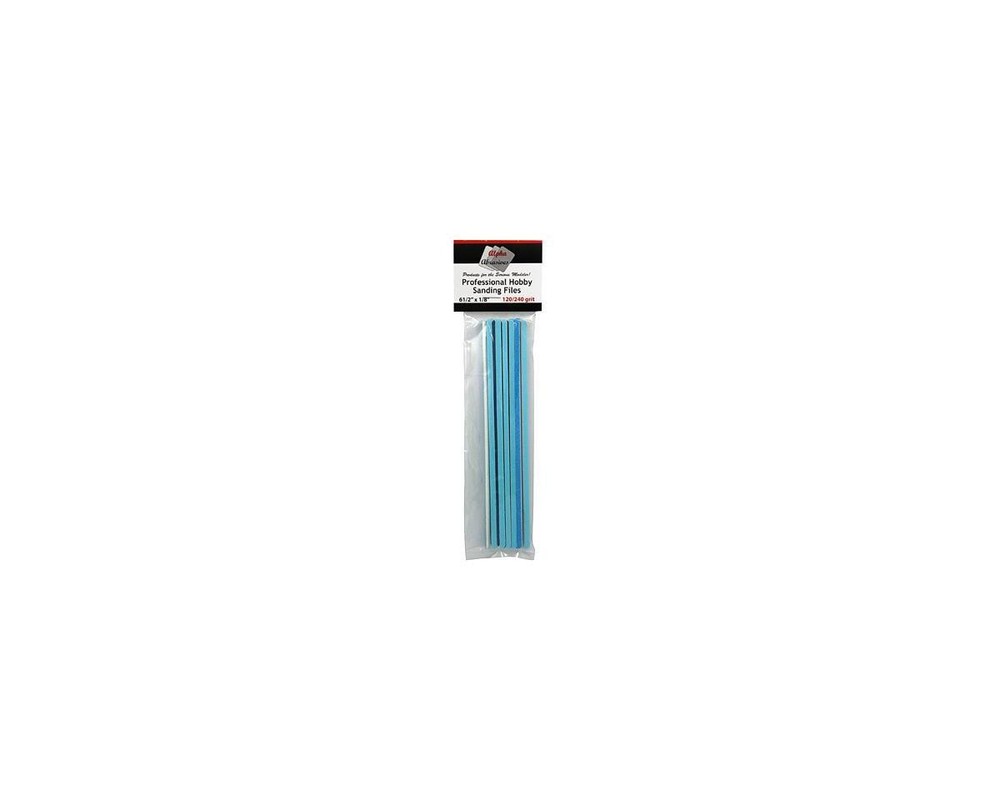 Alpha Abrasives 1/8" Professional Sanding Files - Medium [ALB0306]