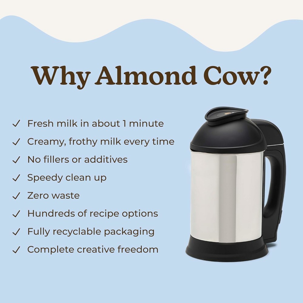 Almond Cow Milk Maker Plant-Based Beverage Machine | Open Box | Never Used