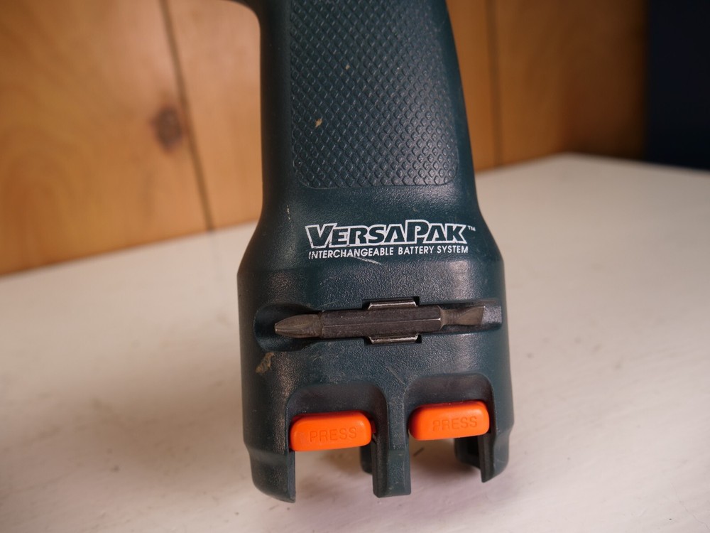 PAIR 2 Black & Decker VersaPak 7.2V Variable Speed Drills TESTED