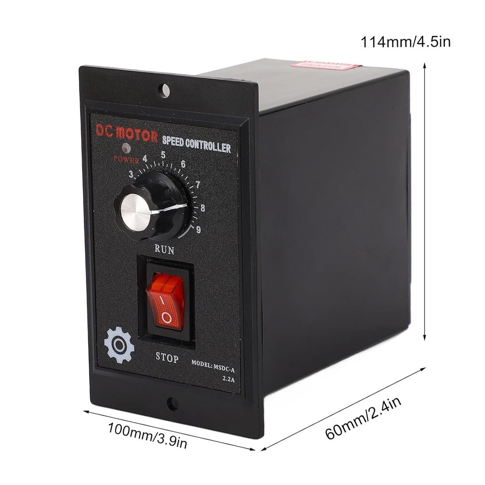 500W DC Motor Speed Controller AC 110V to DC 90V Forward Reversible Regulator