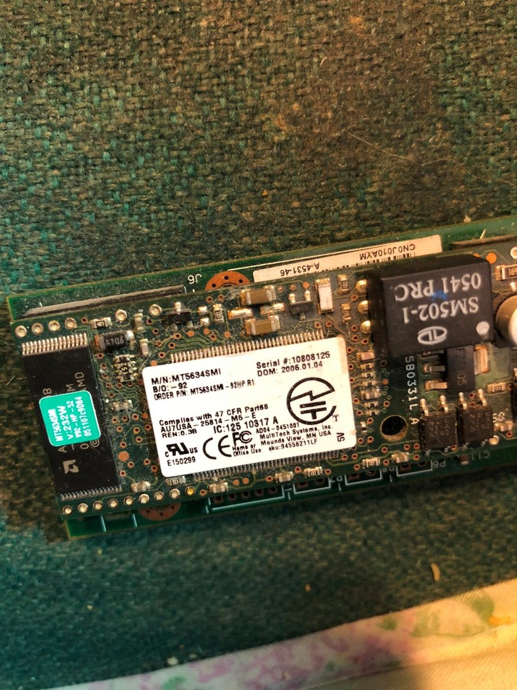 HP Hewlett Packard Q3701A Fax Add on Card