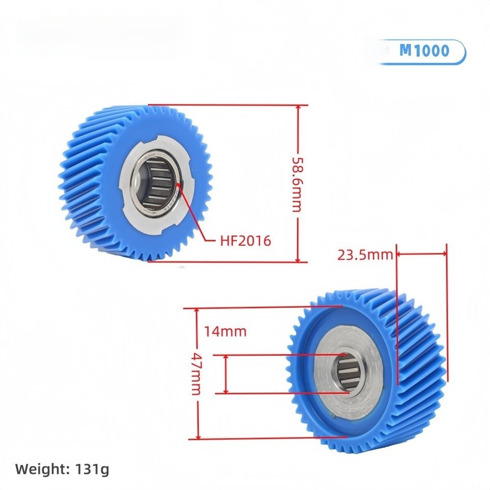 Nylon Replacement Ananda M1000 Gear Nylon Material Seamless Integration