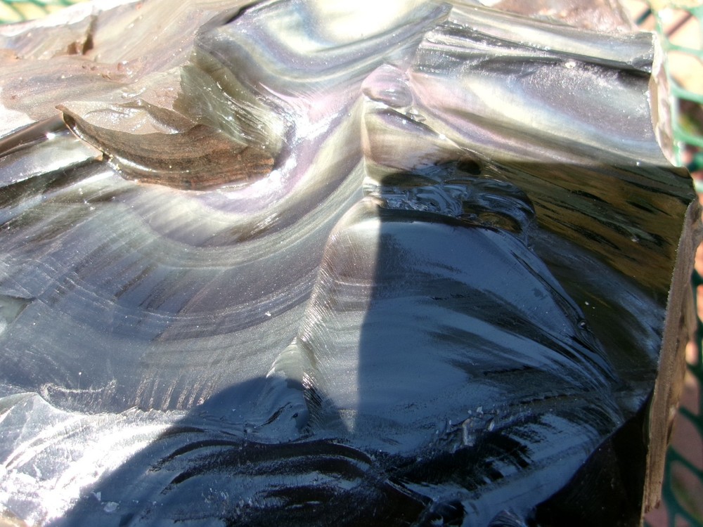 Rainbow Obsidian Lapidary Rough for Cabbing 39.15 Lbs. Mexico