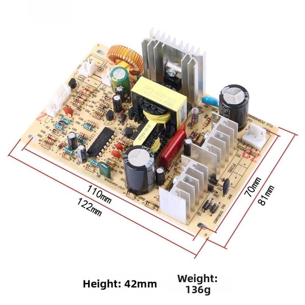 Water Dispenser DC12V Power Module with AC220V Input and Cooling Board Features
