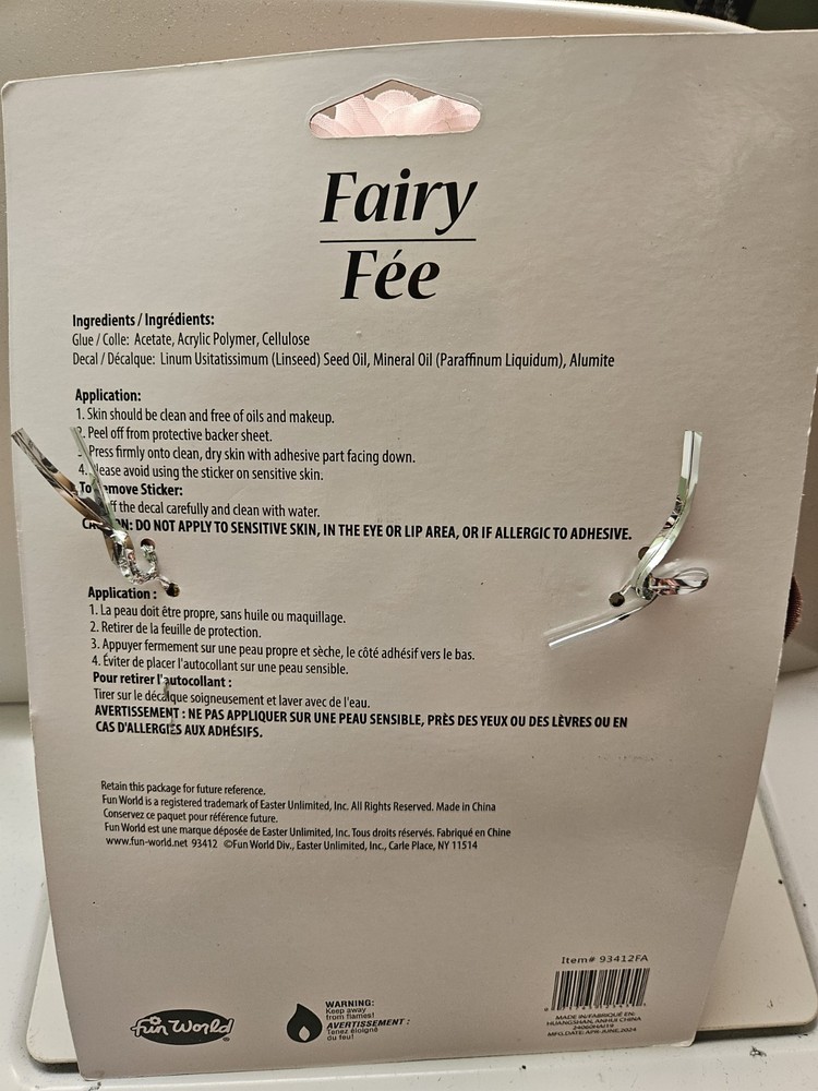 FAIRY HEADBAND AND MASK