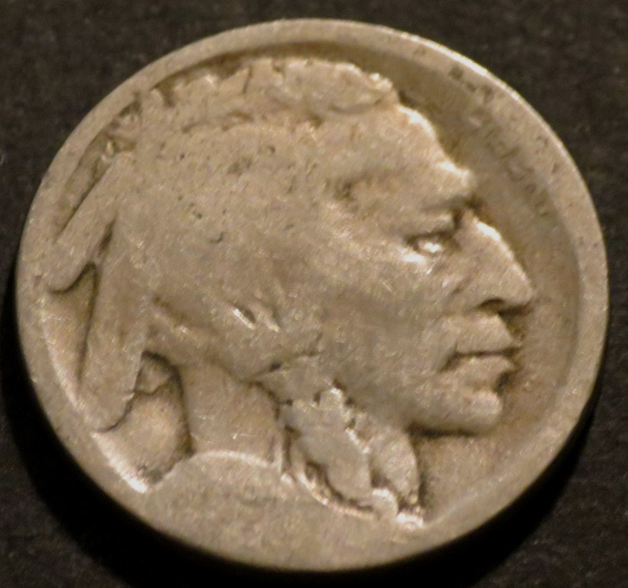 1919 S Buffalo Nickel Semi-Key Date Restored Five Cent 5c Coin E257