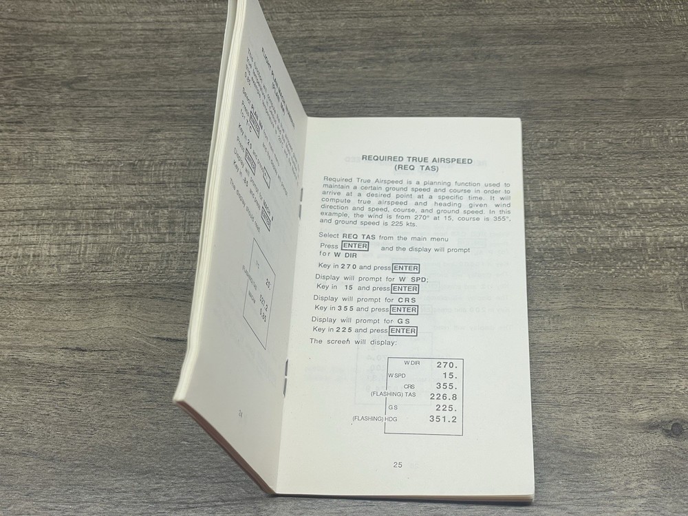 Sportys E6B Electronic Flight Computer w Case & Manual Tested WORKS *READ