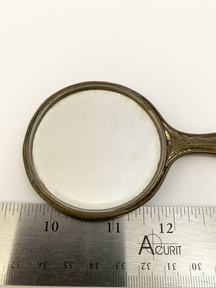 antique Edwardian-era handheld Mirror