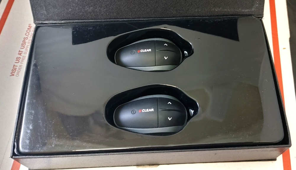 UCLEAR HBC100 PLUS Dual Pack Bluetooth Helmet Comms Clear V2 BITwave Boomless