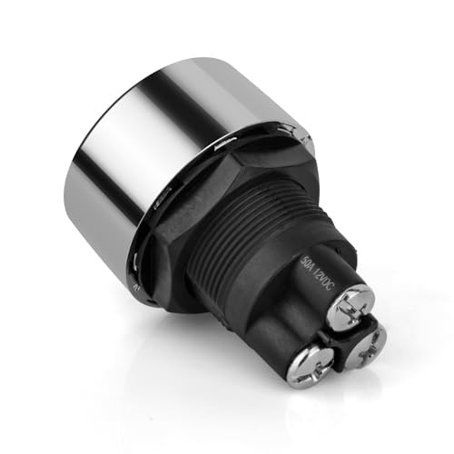 Start Switch 12v DC 50A Car Start Engine Button Stater， Push Button Light Blue