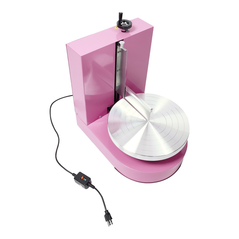 Adjustable Cake Cream Spreading Machine Cake Decorating Machine W/LCD Display