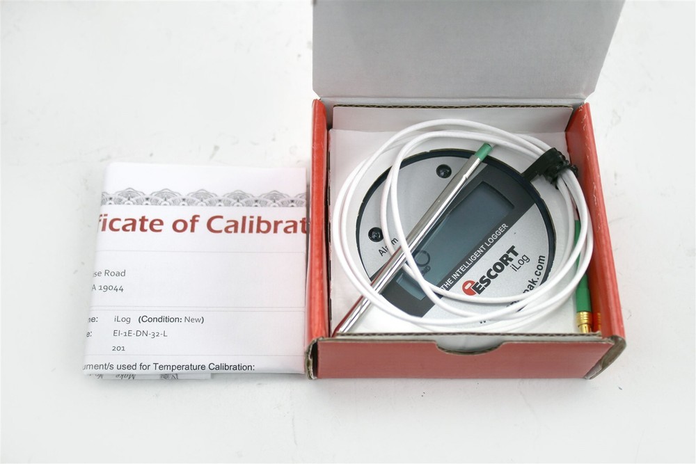 Cryapak Escort iLOG EI-1E-DN-32-L Self-Powered Temperature Data Logger W/ Sensor