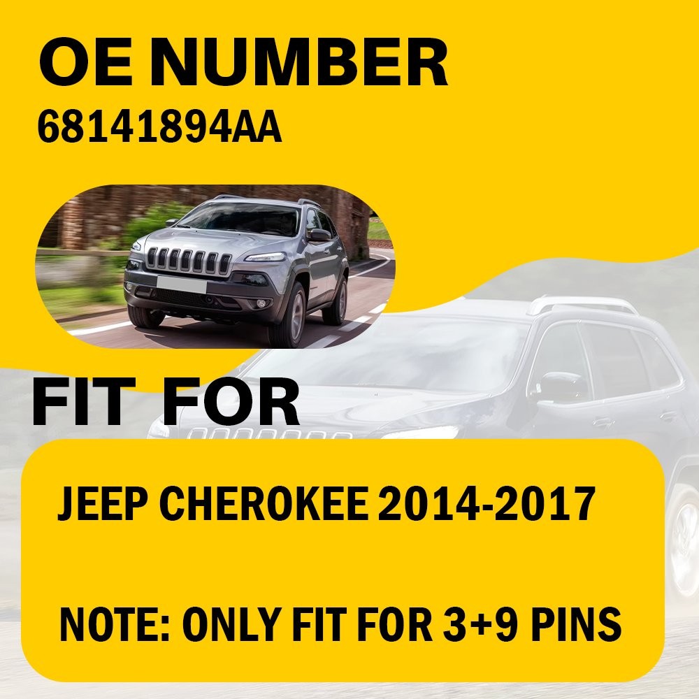 Front Driver Side Master Power Window Control Switch For Jeep Cherokee 2014-2017