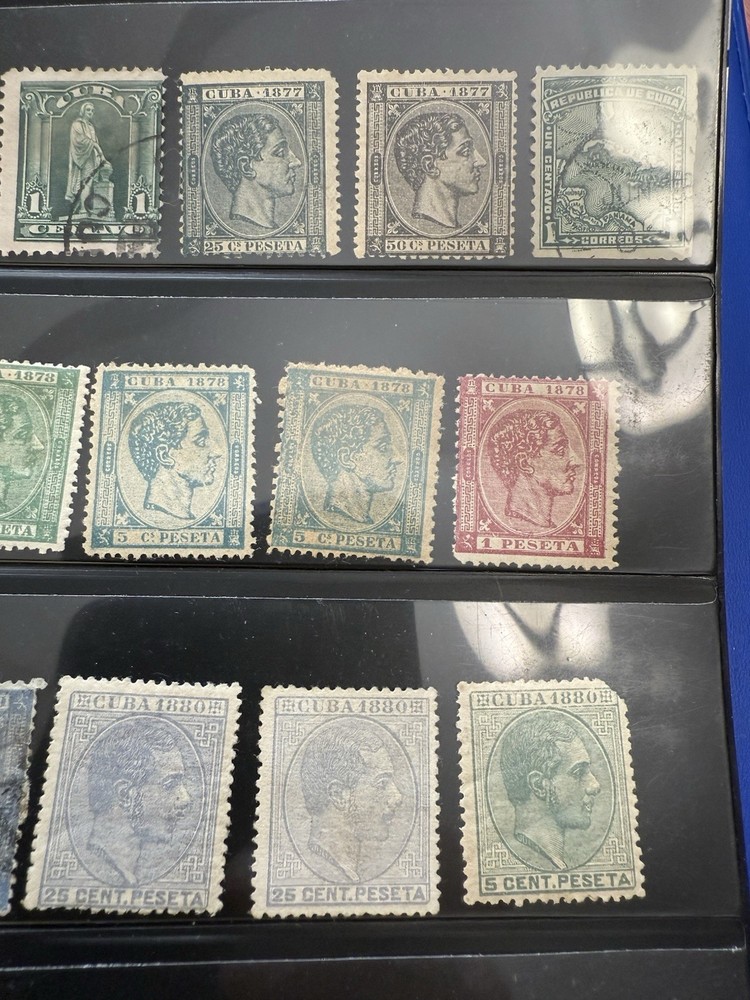 Spanish colonies Stamps 1860’s-1900’s