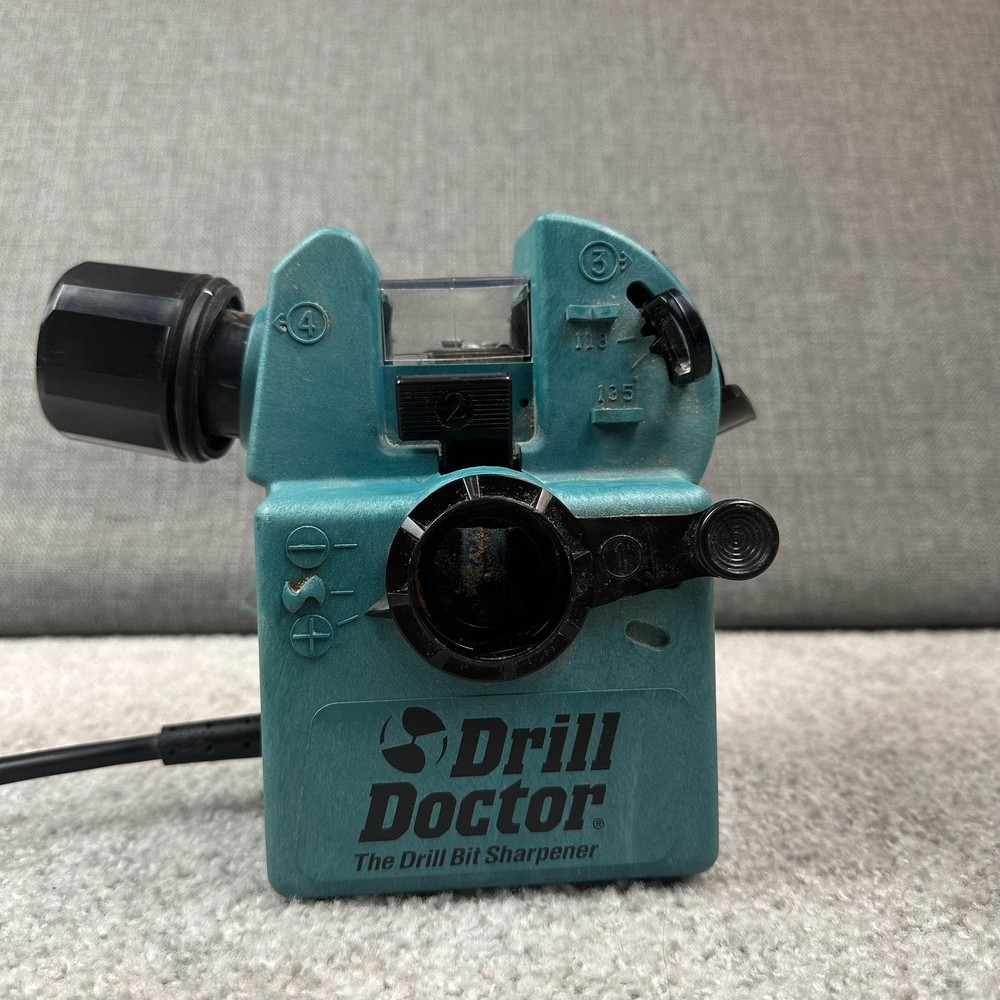 Drill Doctor Electric Drill Bit Sharpener Model 500X With Case