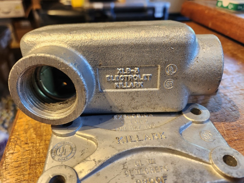 USED Killark XLB-3 Explosion Proof Electrolet SHIPS FREE