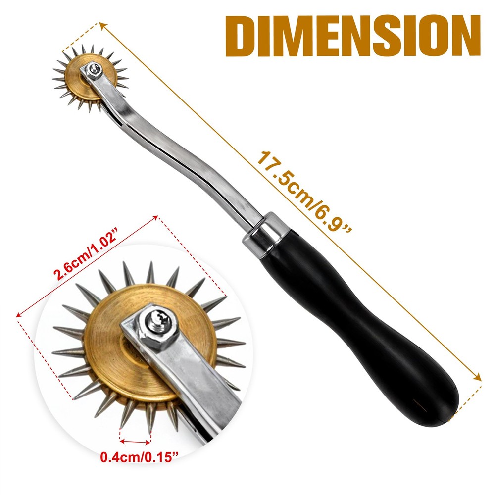 2Pcs Box Scoring Tool, Box Resizer Maker with Scoring Wheel, Stainless Steel