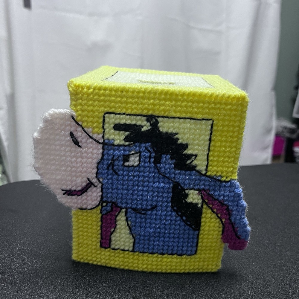Eeyore Tissue Box Cover Hand Made