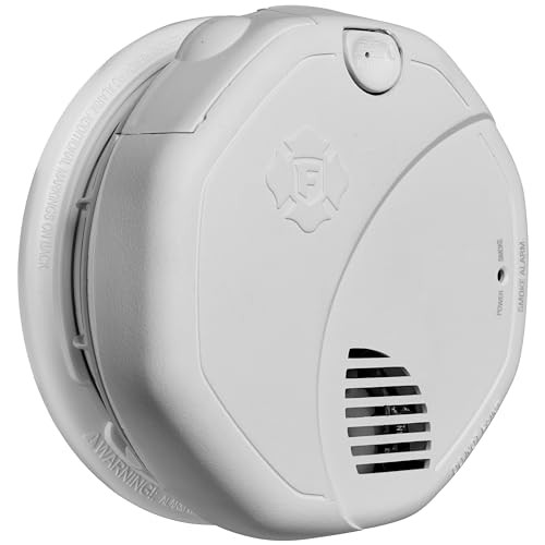 First Alert Interconnect Hardwire Dual Sensor Smoke Alarm with 6-Pack, White