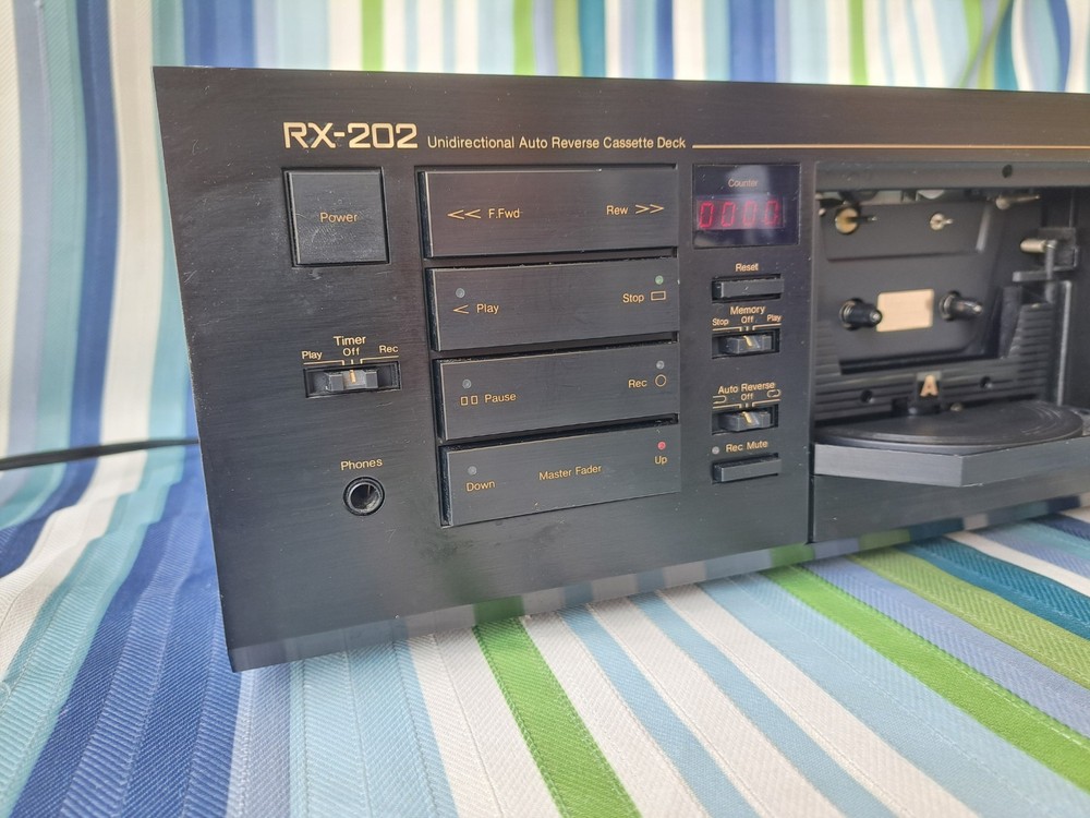 NOT WORKING Nakamichi RX-202 Unidirectional Auto Reverse Cassette Deck PART