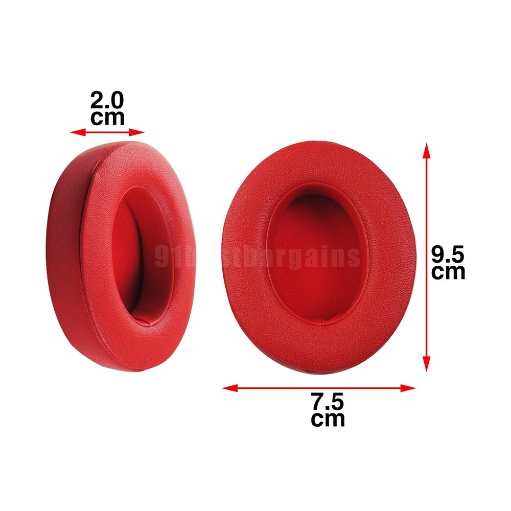 Replacement Ear Pads Cushion for Studio 2&3 B0500 / B0501 / A1914 Wired&Wireless
