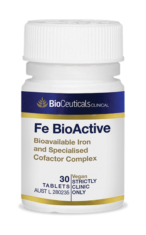BioCeuticals Fe BioActive 30 Tablets RRP 34.95